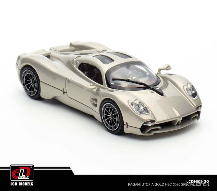 LCD 1:64 Pagani Utopia Gold TMCS 2025 Special Edition
