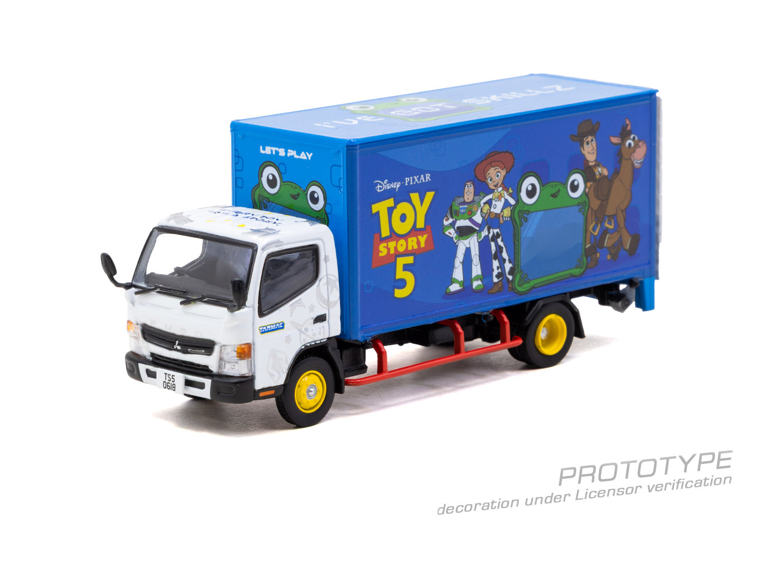 FUSO CANTER New Generation ミニカー 5個セット Preorder] Tarmac Works 1:64 Mitsubishi Fuso Canter Toy Story 5