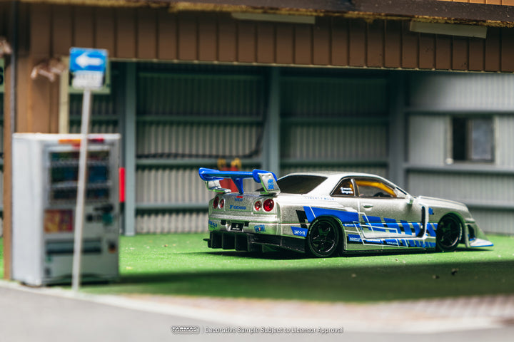 [Preorder] Tarmac Works 1:64 LB-ER34 Super Silhouette SKYLINE MGMINI T64-104-MG