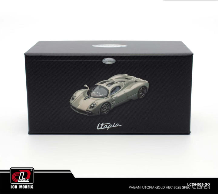LCD 1:64 Pagani Utopia Gold TMCS 2025 Special Edition