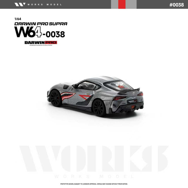 [Preorder] Works Model 1:64 Toyota GR Supra A90 MK5 DarwinPRO W640038