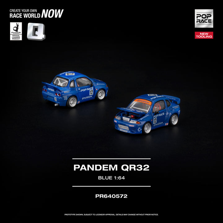 [Preorder] POPRACE 1:64 PANDEM QR32 Blue PR640572