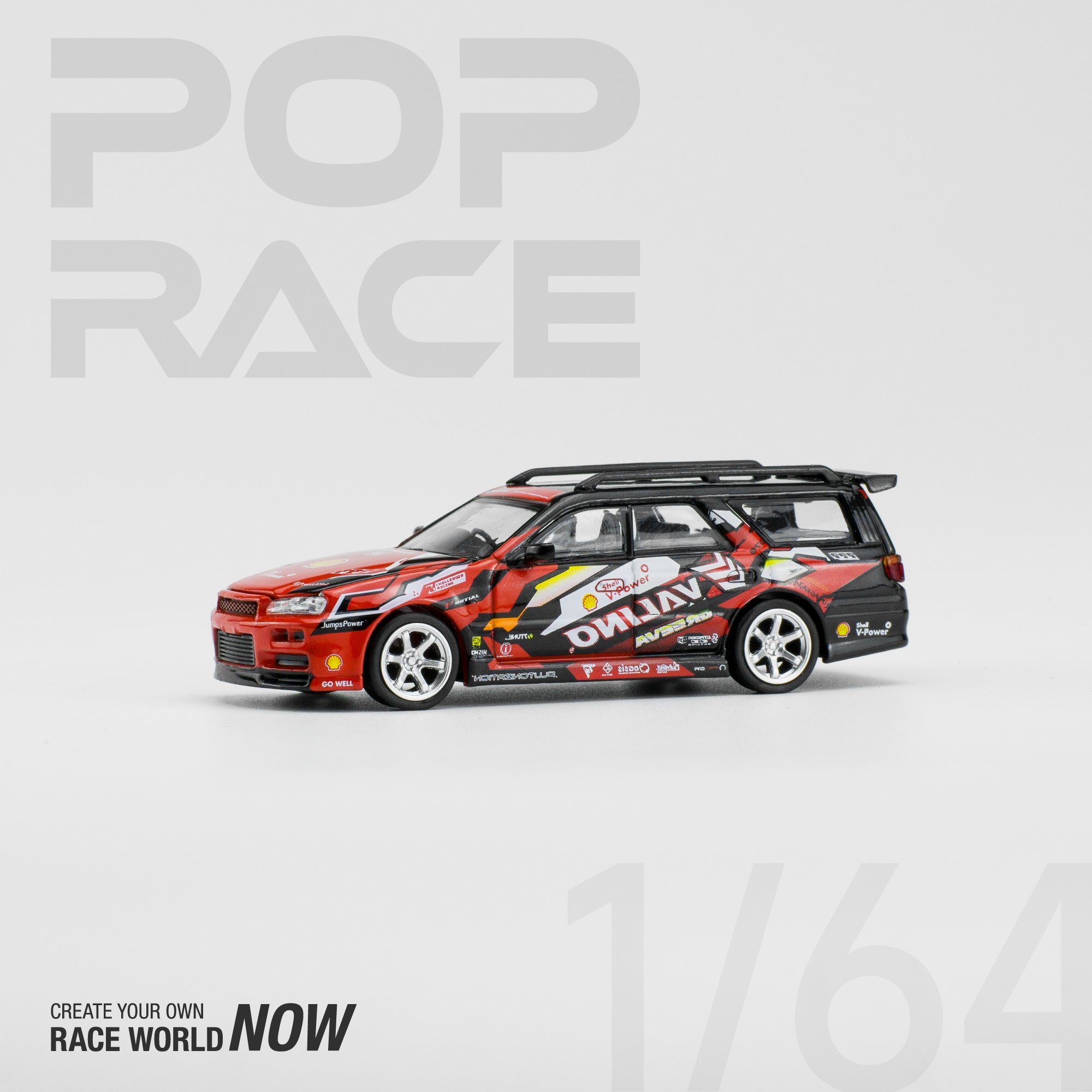 POPRACE 1:64 Nissan Stagea Penzoil PR640021 – Horizon Diecast