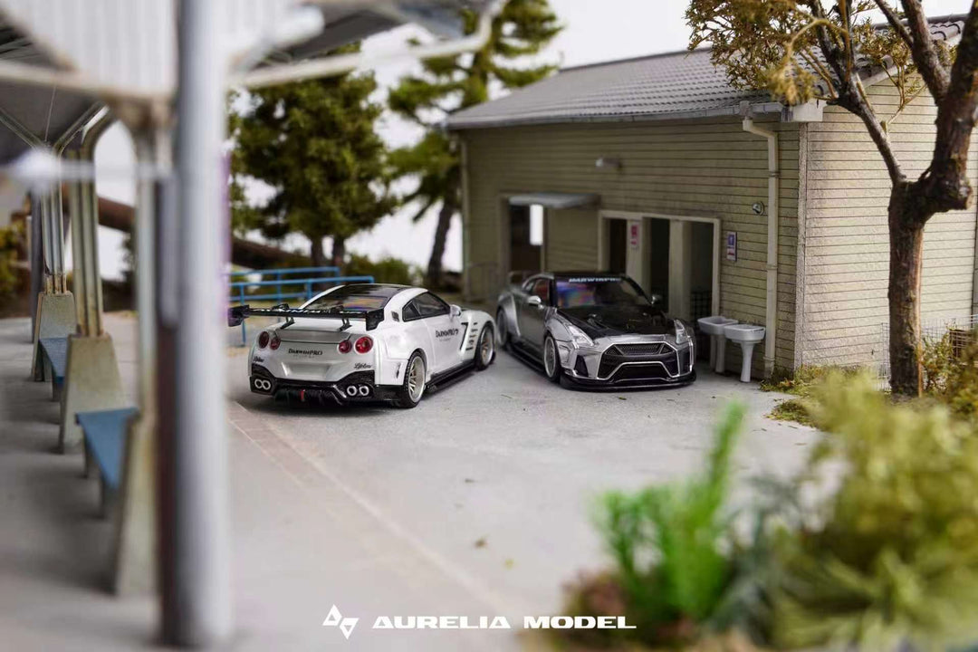 [Preorder] Aurelia 1:64 Nissan DarwinPRO R35 Lifetime Widebody kit (2 Colours)