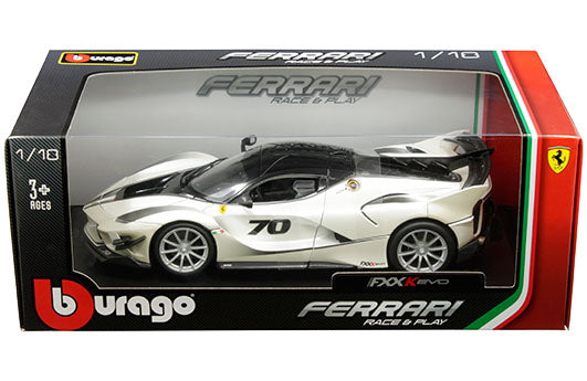 Bburago 1:18 Ferrari FXX K Evo White – Horizon Diecast