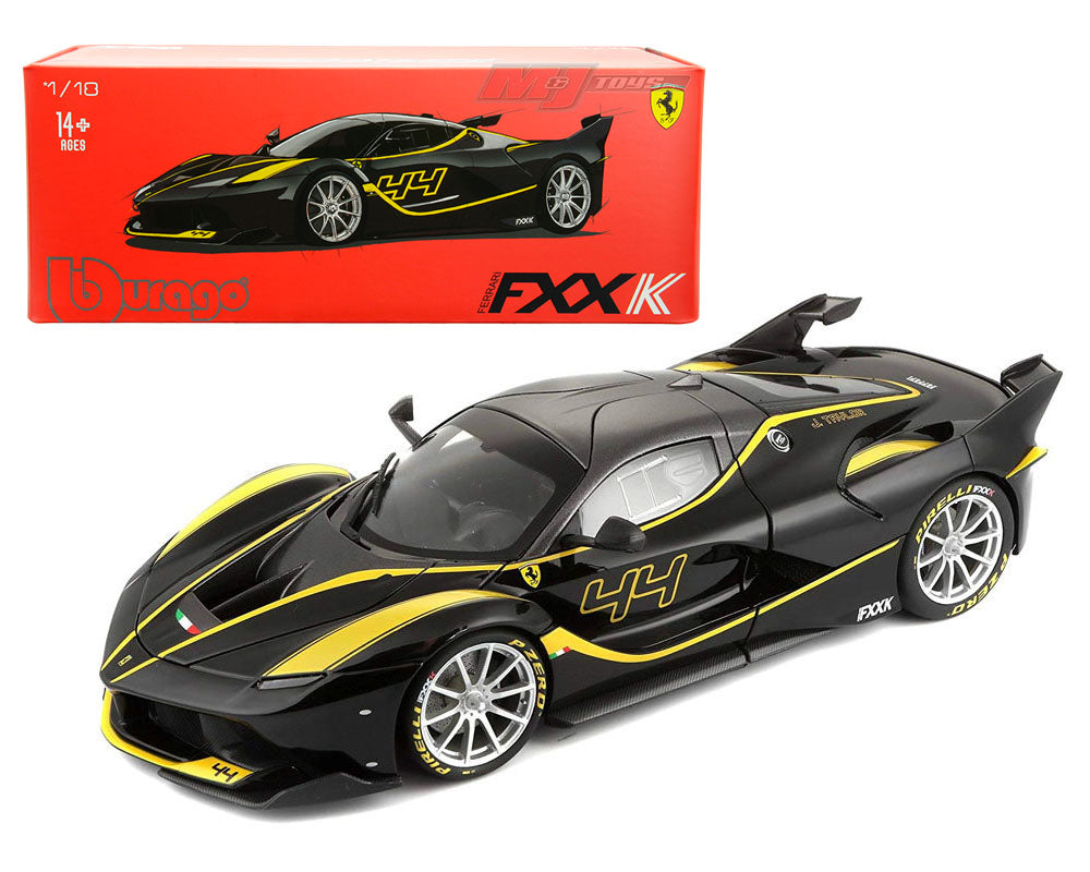 Bburago 1:18 Ferrari FXX K #44 (Black) – Signature Series