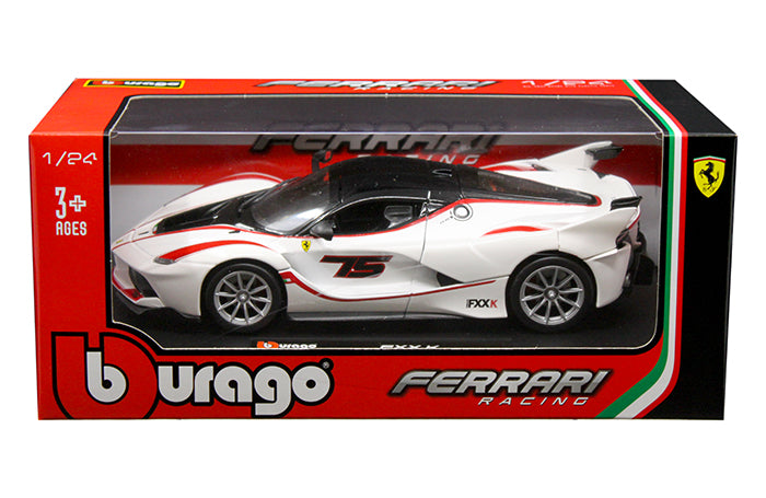 Bburago 1:24 Ferrari FXX K White