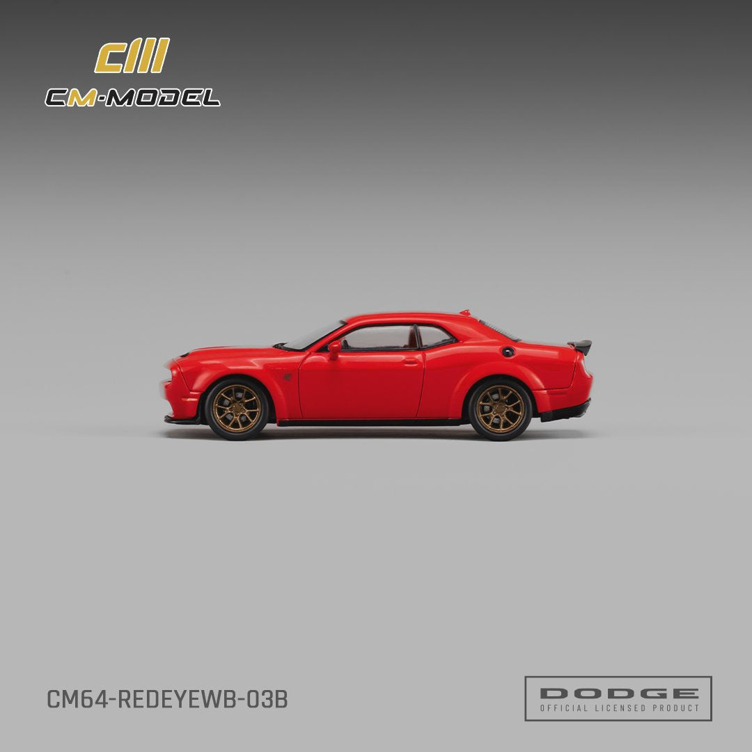 [Preorder] CM Model 1:64 Dodge Challenger SRT Hellcat Redeye Widebody Torred Clearcoat CM64-REDEYEWB-03B