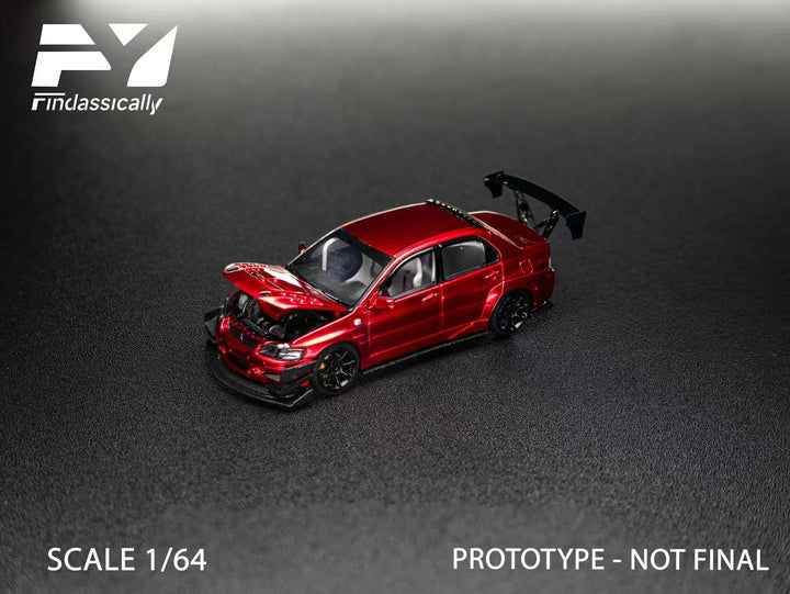 [Preorder] Findclassically 1:64 Mitsubishi 9th Generation Modified - Red (6 Versions)