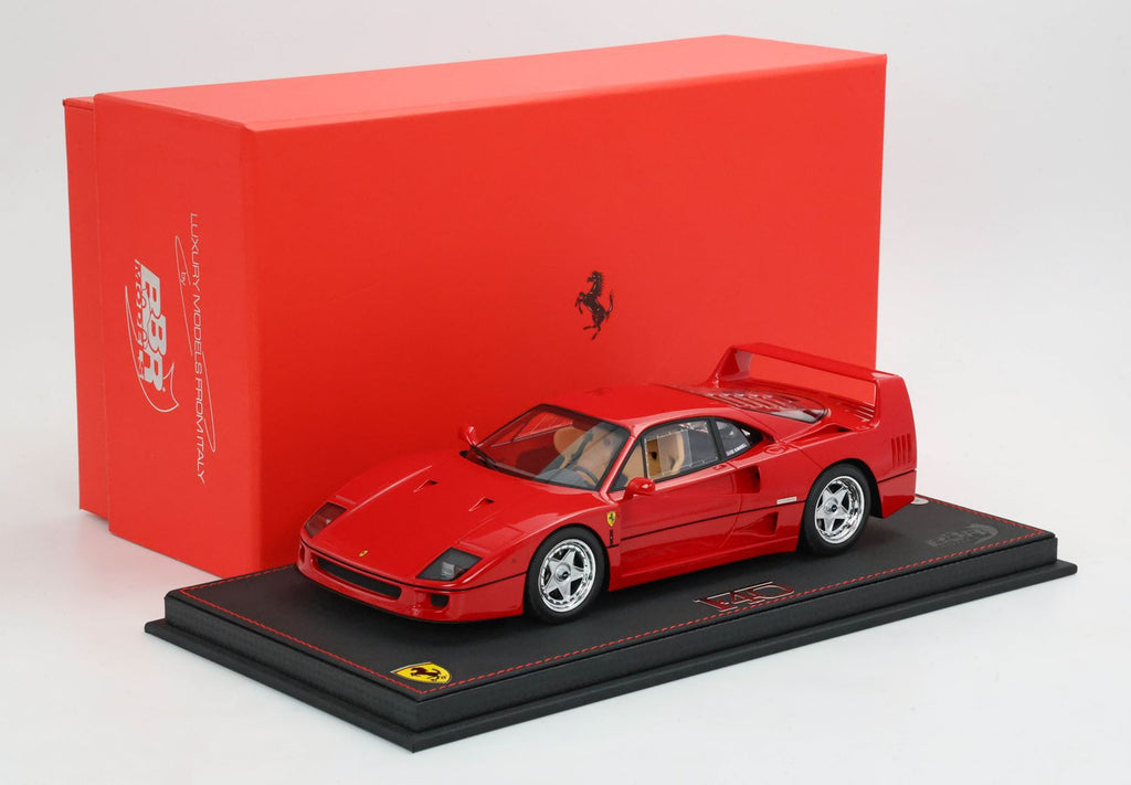 Preorder] BBR 1:18 Ferrari F40 1987 Rosso Corsa - Ex Nigel Mansell