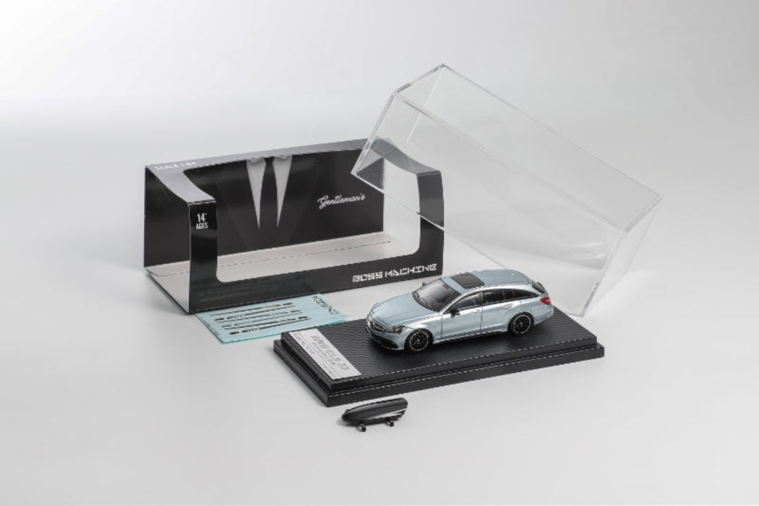 [Preorder] Boss Machine 1:64 Mercedes CLS 63 AMG Shooting Break CLS class 2nd generation Mk2 X218 (3 Colours)