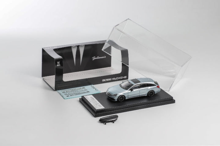 [Preorder] Boss Machine 1:64 Mercedes CLS 63 AMG Shooting Break CLS class 2nd generation Mk2 X218 (3 Colours)