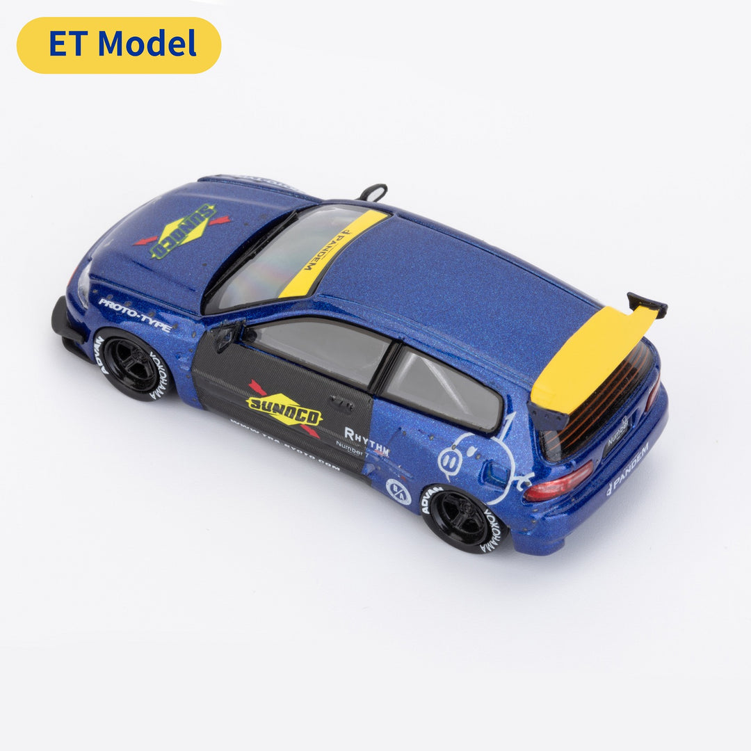 [Preorder] ET Model x Model Collect 1:64 Pandem Civic EG6 5th Generation Mk5 Rocket Bunny Wide-Body