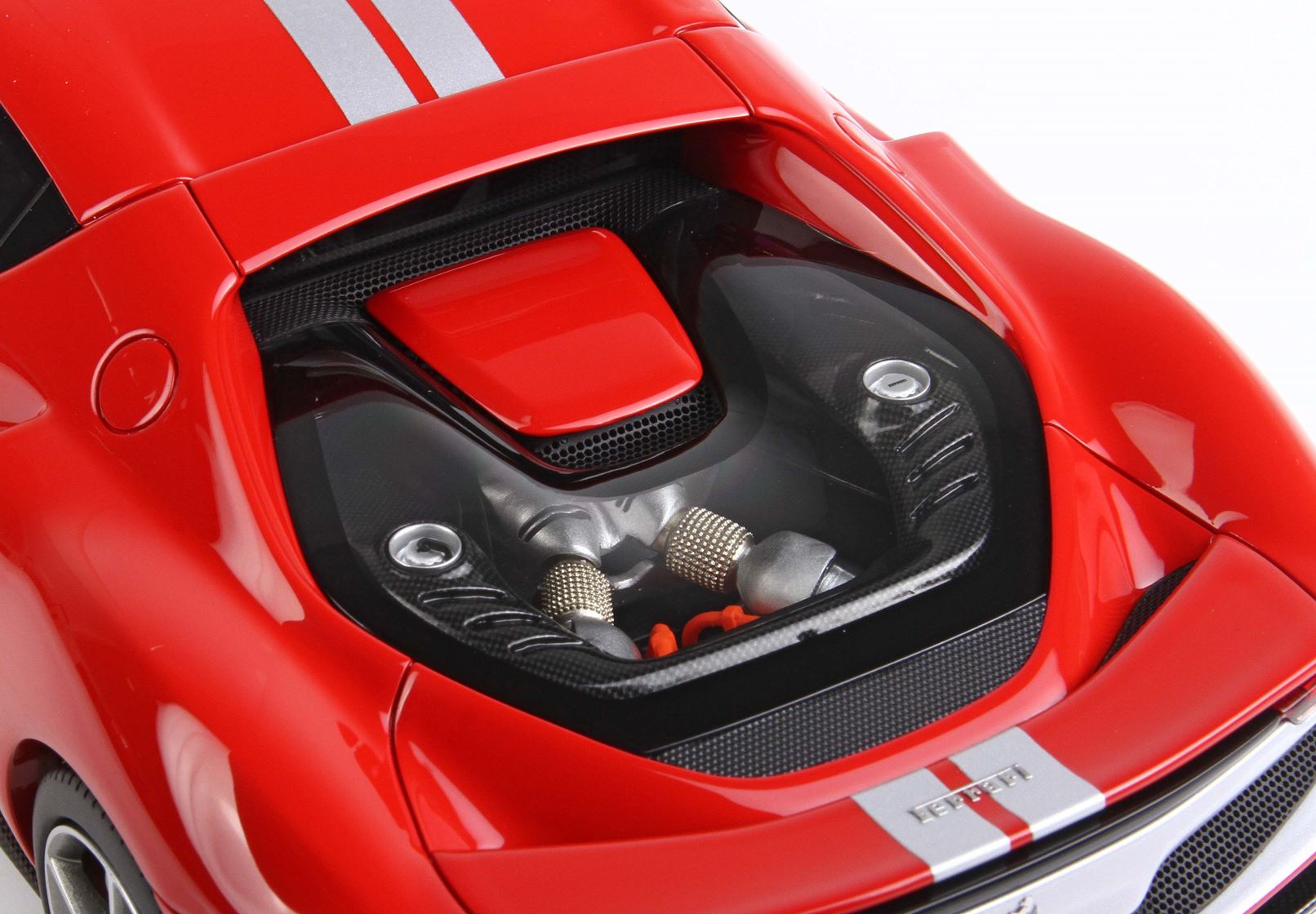 Ferrari 296 Assetto Fiorano 2021 Rouge Imola métallisé 1/18 BBR Models P18211B