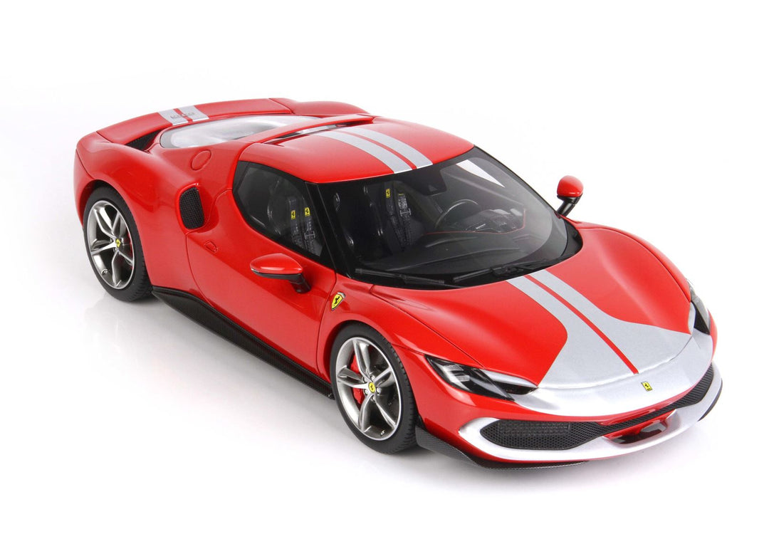 [Preorder] BBR 1:18 Ferrari 296 Assetto Fiorano - red Corsa 322 - P18211D