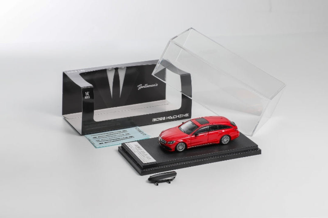 [Preorder] Boss Machine 1:64 Mercedes CLS 63 AMG Shooting Break CLS class 2nd generation Mk2 X218 (3 Colours)