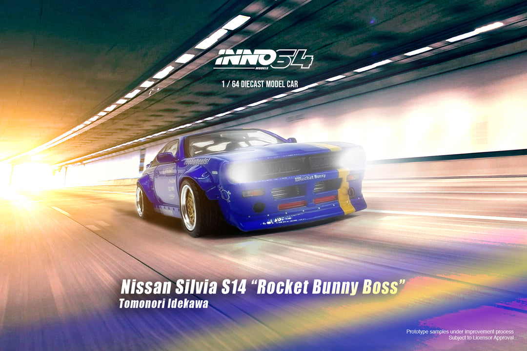 [Preorder] Inno64 1:64 Nissan Silvia S14 "ROCKET BUNNY BOSS" Tomonori Idekawa