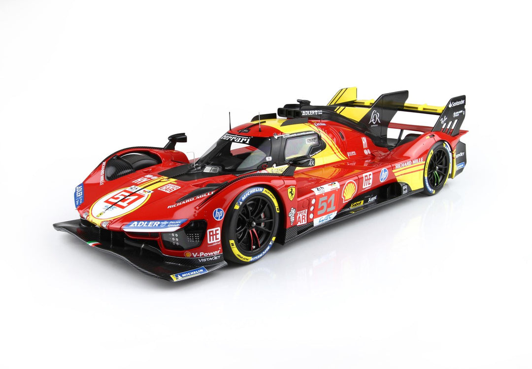 [Preorder] BBR 1:18 FERRARI 499P CAR N. 51 - 3RD LE MANS 2024