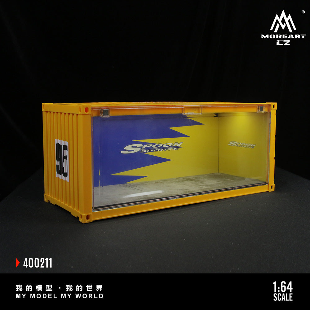 MoreArt 1:64 Coca Cola and Spoon Container Scenario MO400210