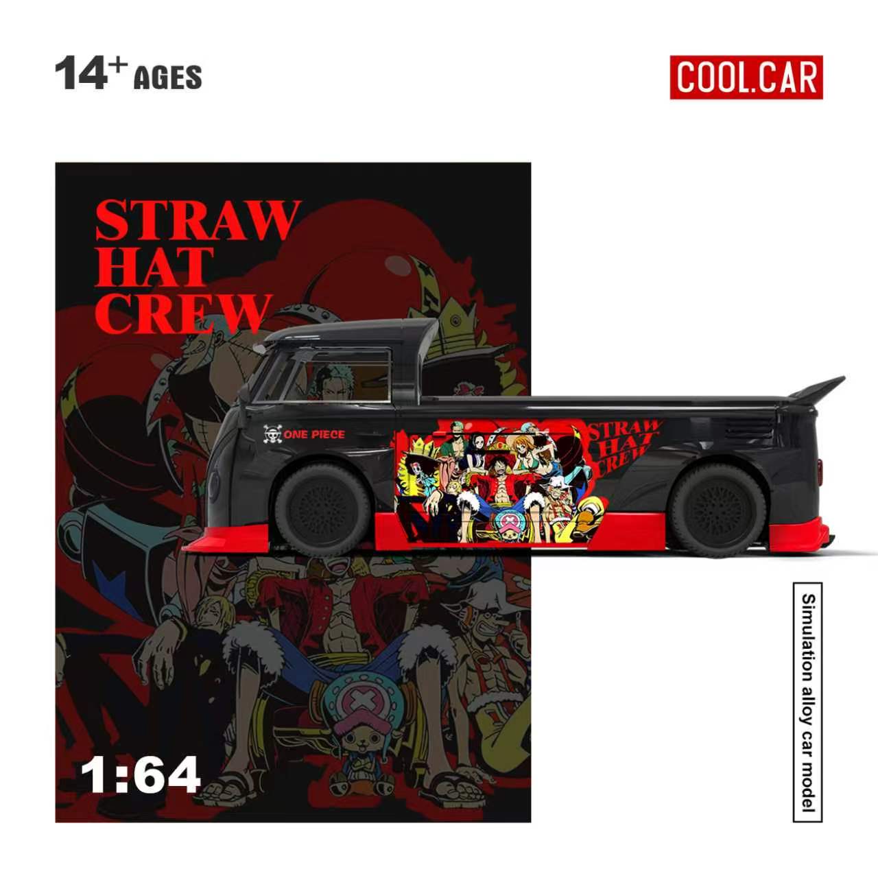 Preorder] Cool Car 1:64 Volkswagen T1 Pickup One Piece Livery