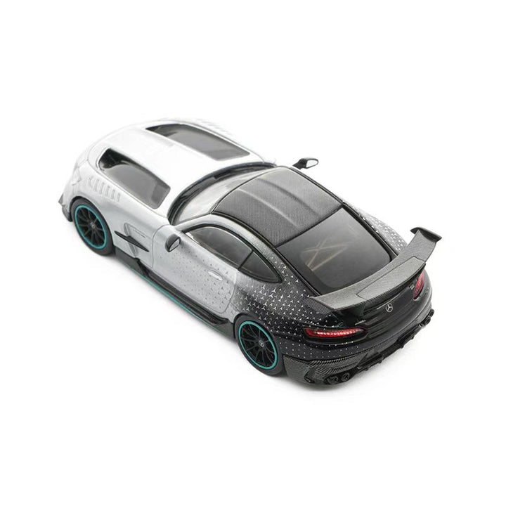 [Preorder] HappyCar 1:64 Mercedes AMG AMG-GT Silver ME-03