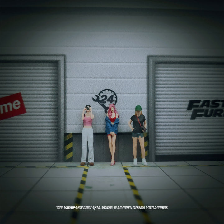 [Preorder] WT Minifactory 1:64 Garage Photo Shoot Trio WT2025060407