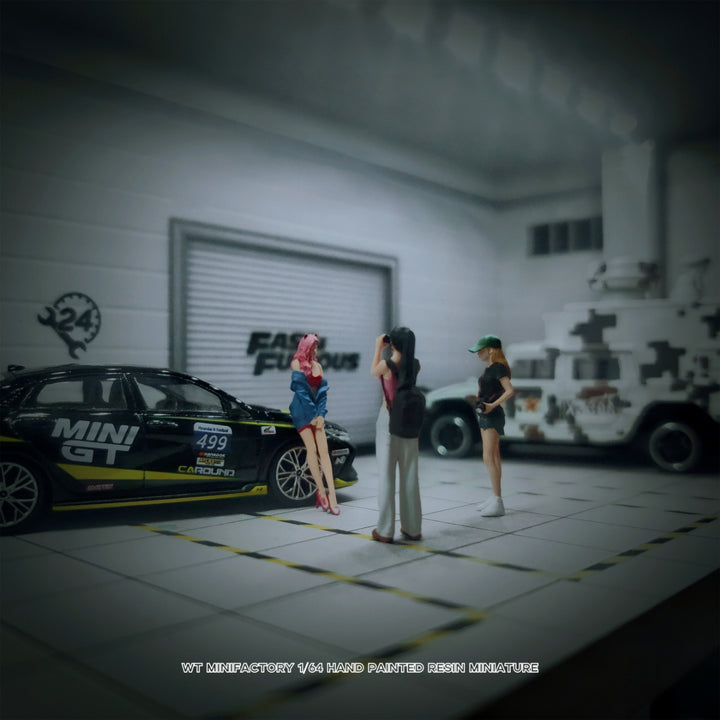 [Preorder] WT Minifactory 1:64 Garage Photo Shoot Trio WT2025060407