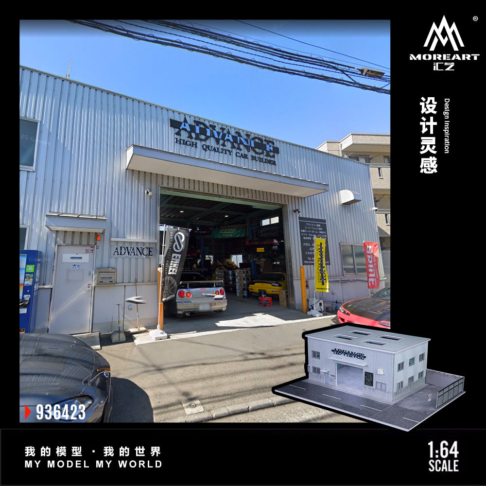 [Preorder] MoreArt 1:64 YOKOHAMA REPAIR SHOP MO936423
