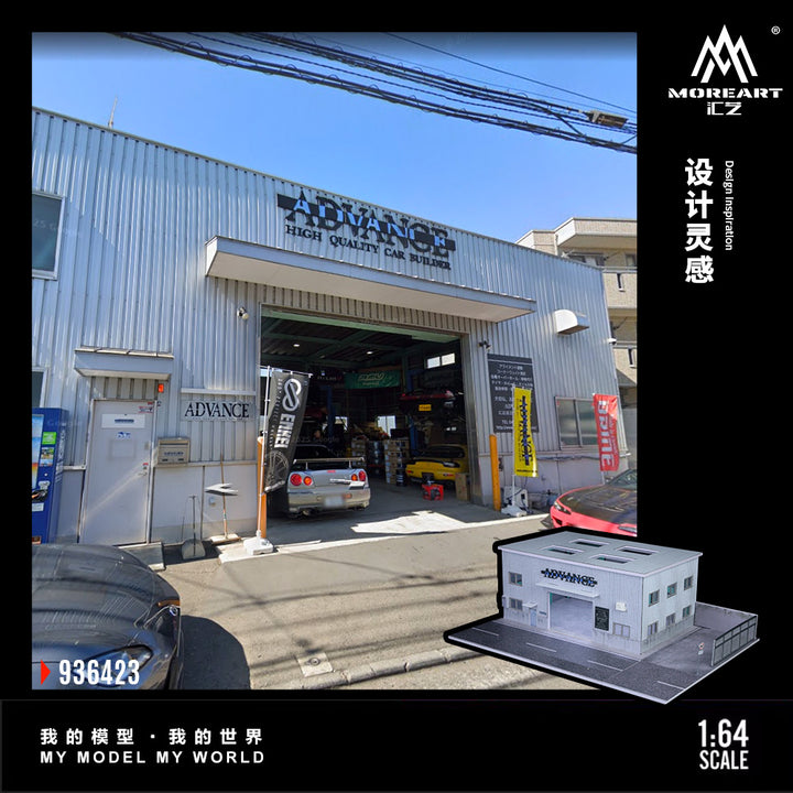 [Preorder] MoreArt 1:64 YOKOHAMA REPAIR SHOP MO936423