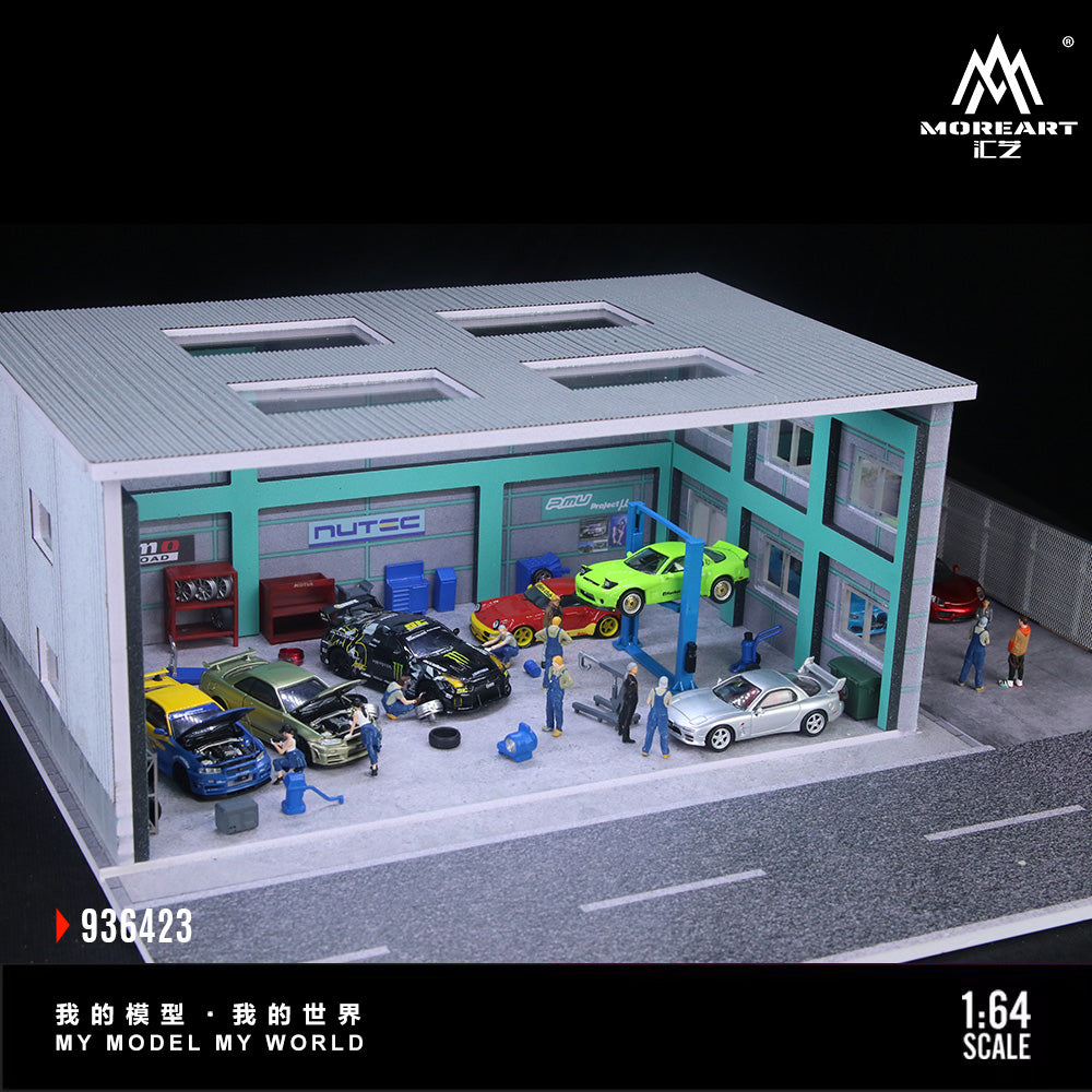 [Preorder] MoreArt 1:64 YOKOHAMA REPAIR SHOP MO936423