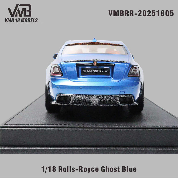 [Preorder] VMB 1:18 Rolls-Royce Ghost - Blue Carbon