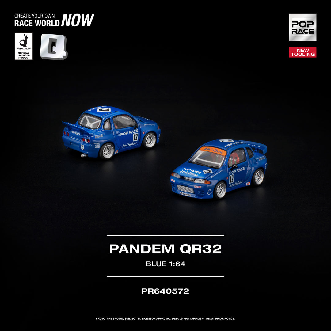 [Preorder] POPRACE 1:64 PANDEM QR32 Blue PR640572