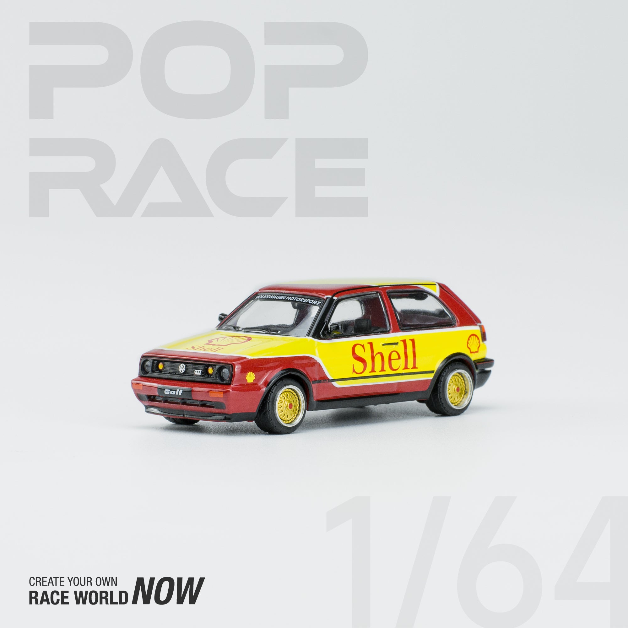 POPRACE 1:64Shell Volkswagen Golf GTI MKII PR640036 – Horizon Diecast