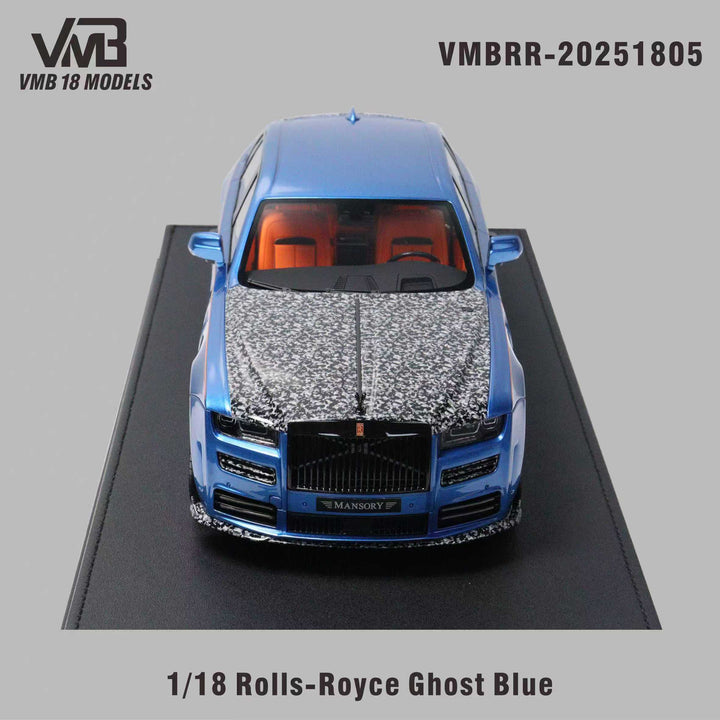 [Preorder] VMB 1:18 Rolls-Royce Ghost - Blue Carbon