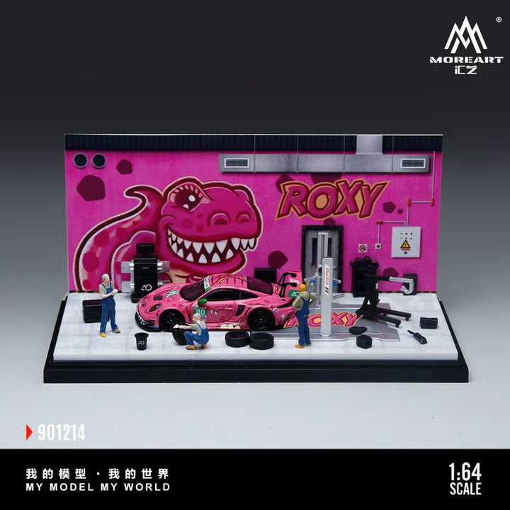 [Preorder] MoreArt 1:64 Maintenance room Dino Livery MO901213/MO901214