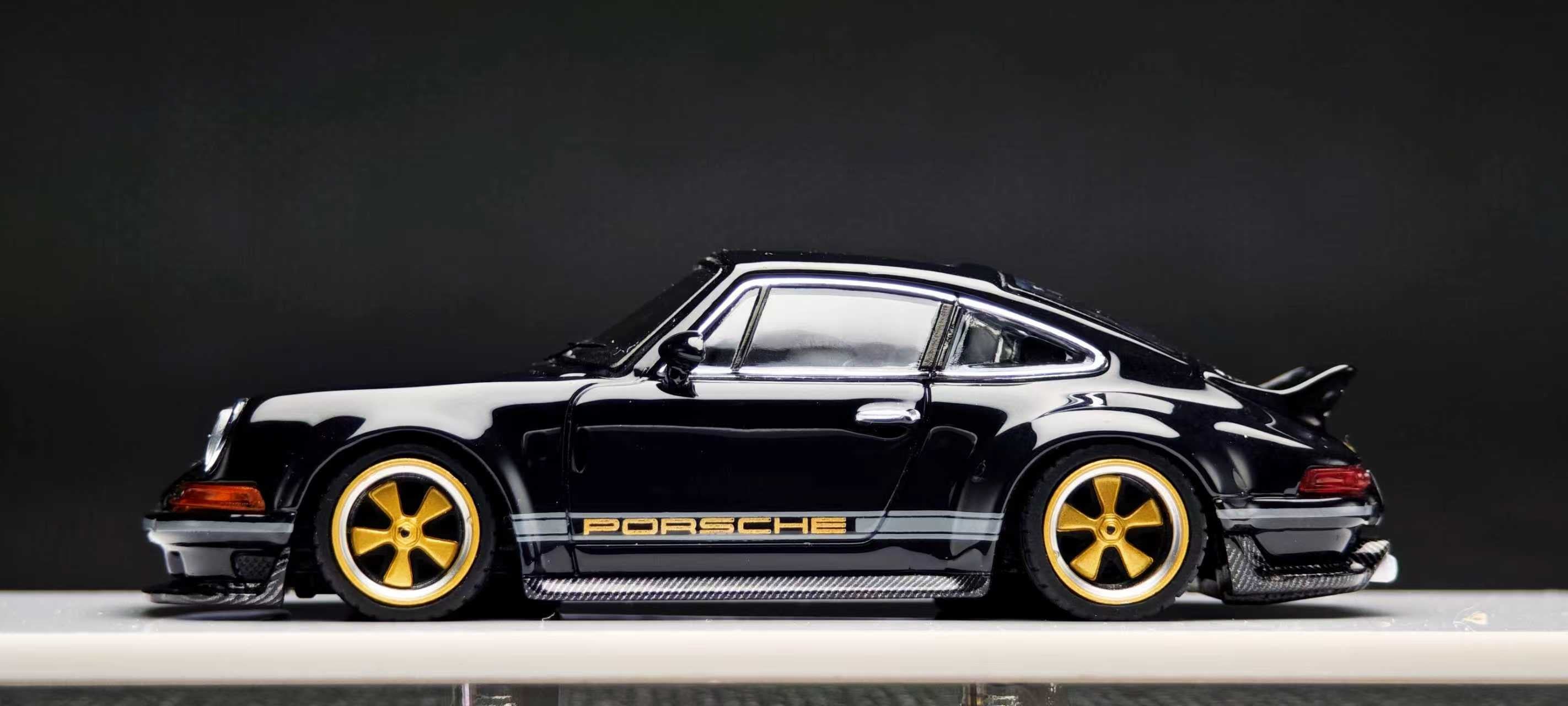 Zincit Model singer DLS 黒　1/64 Preorder] Zincit Model 1:64 Porsche Singer DLS (2 Colours