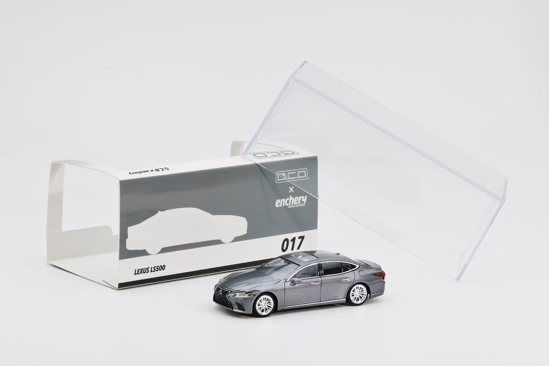 GCD x ENCHERY 1:64 Lexus LS500h LHD (2 Colours) GE-004-17/GE-004