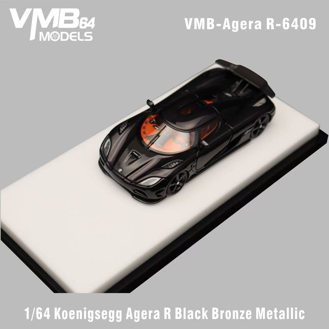[Preorder] VMB 1:64 Koenigsegg Agera R Black Bronze Metallic VMB-Agera R-6409