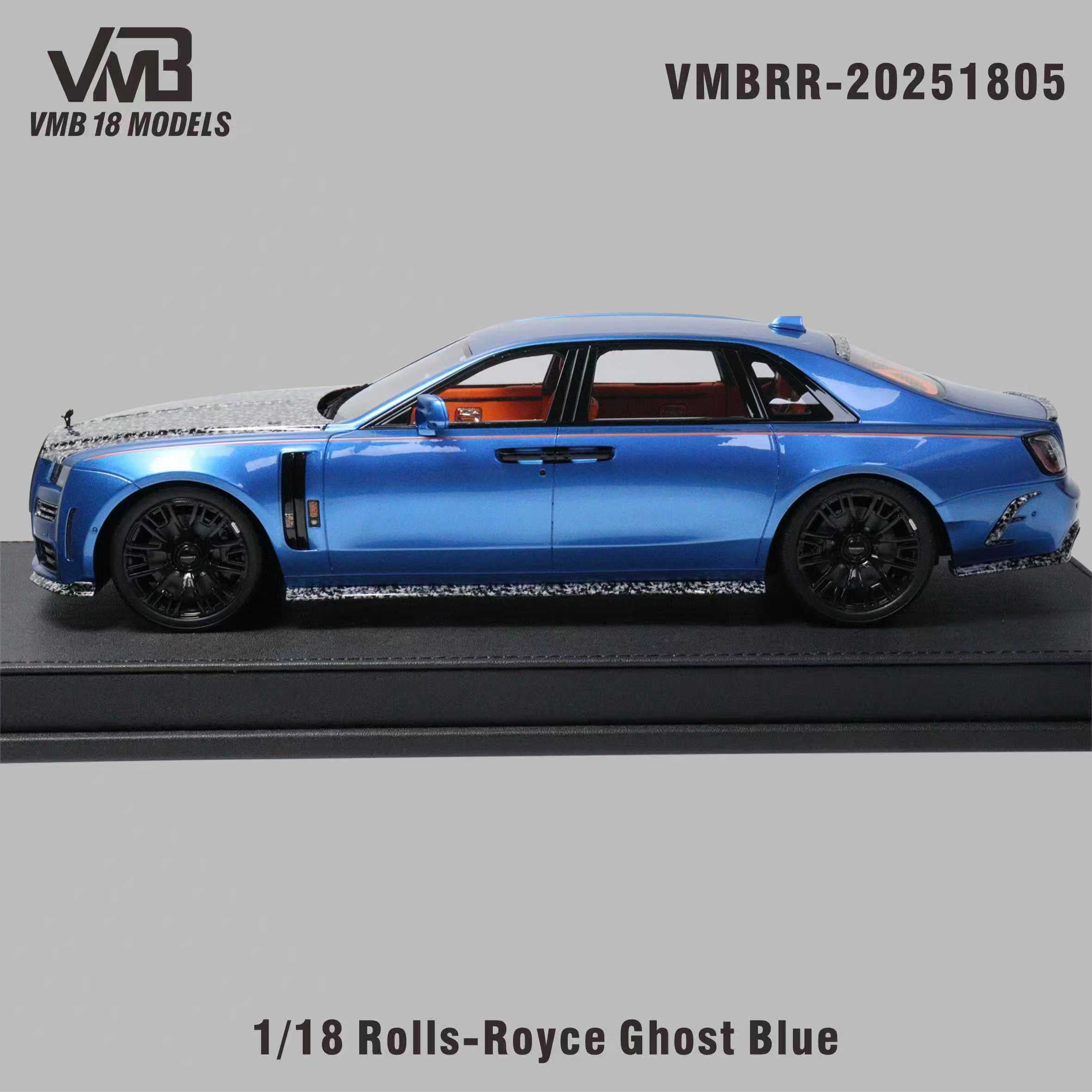 Preorder] VMB 1:18 Rolls-Royce Ghost - Blue Carbon – Horizon Diecast
