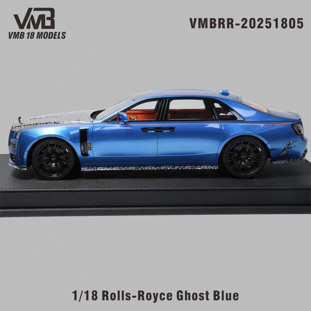 [Preorder] VMB 1:18 Rolls-Royce Ghost - Blue Carbon