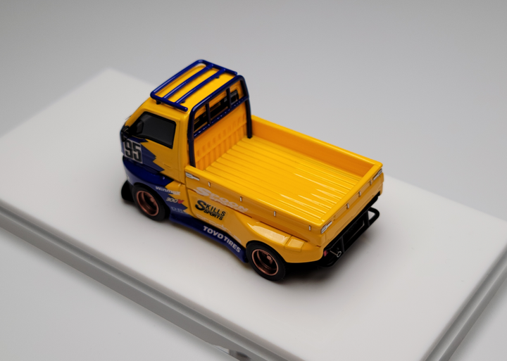 [Preorder] YM Model 1:64 Suzuki carry hoonigan D12 Wide-Body Pickup Truck - SPOON Livery