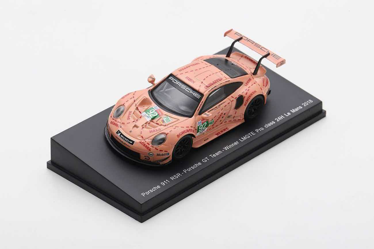 Preorder] Spark 1:64 PORSCHE 911 RSR NO.92 Pink Pig Y122 – Horizon