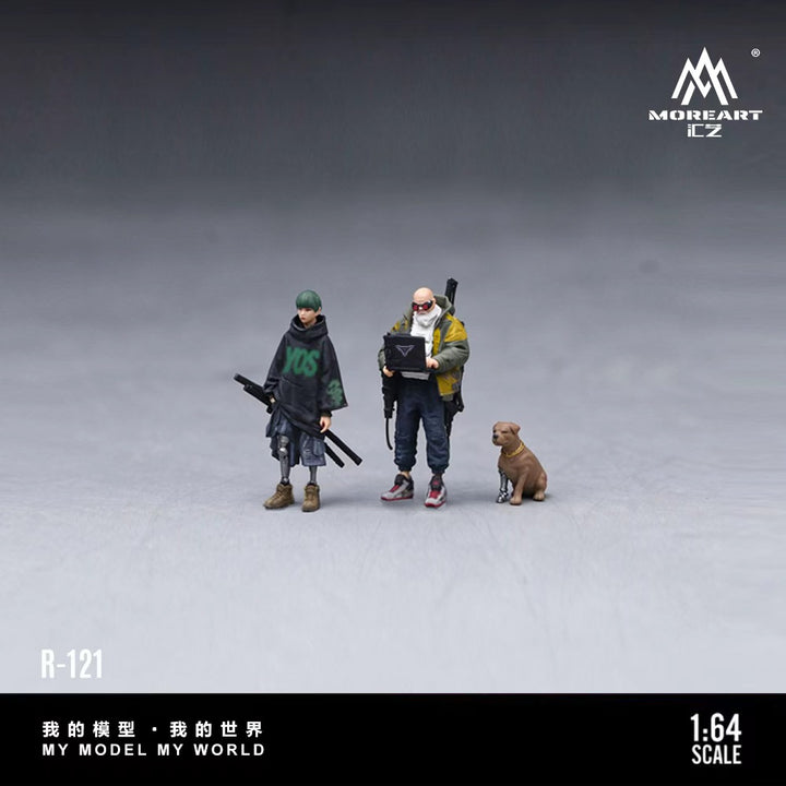 [Preorder] MoreArt 1:64 CYBERPUNK FIGURE SET D MO223121