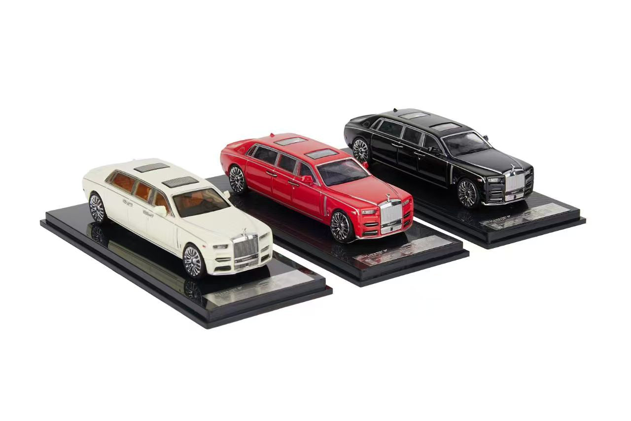 SC ART 1:64 Lengthened Phantom 8 (3 Colors) – Horizon Diecast