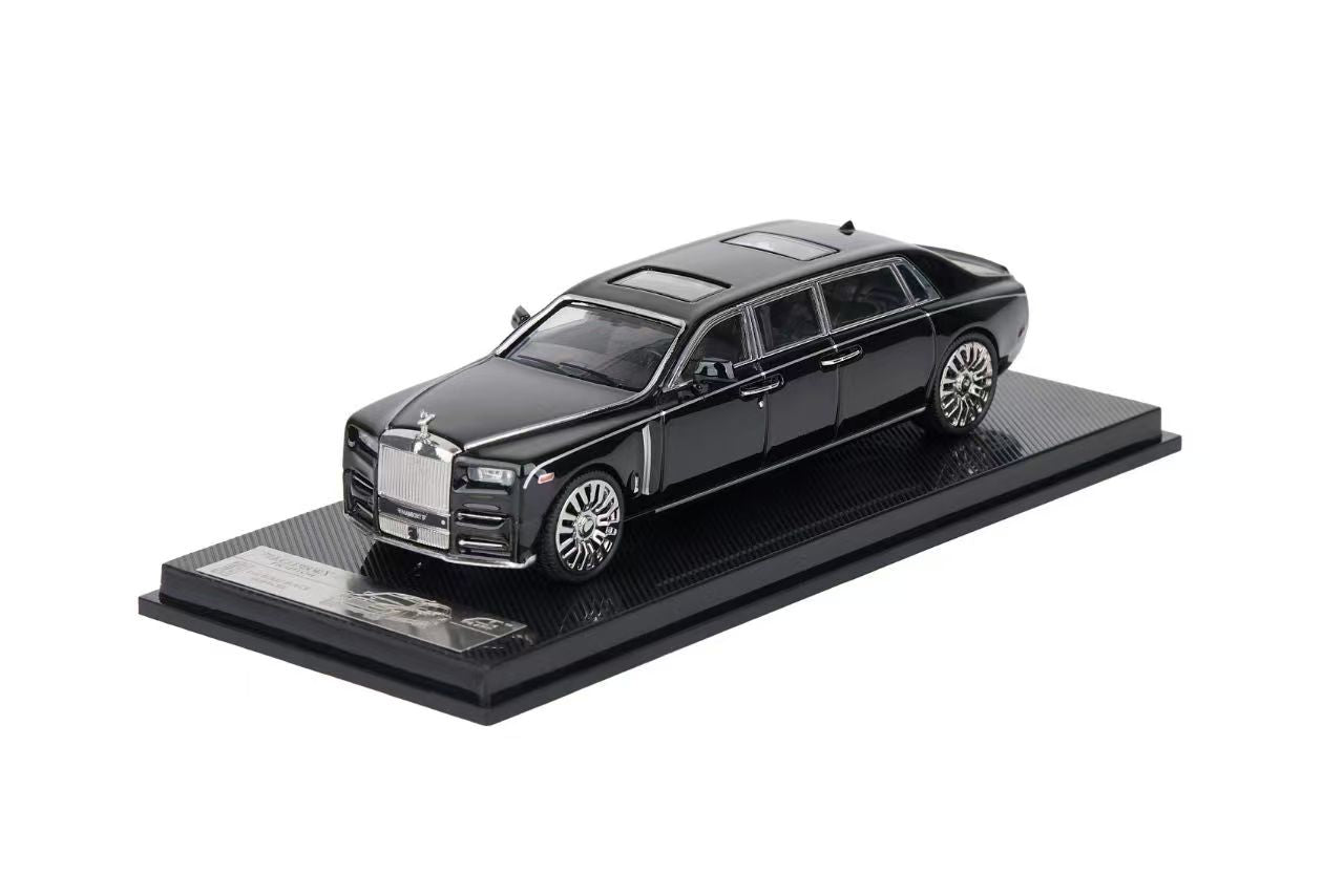 ミニカー 1/64 Rolls Royce Phantom 1/64 Street Warrior 1:64 Rolls Royce Phantom V11, Metallic Green