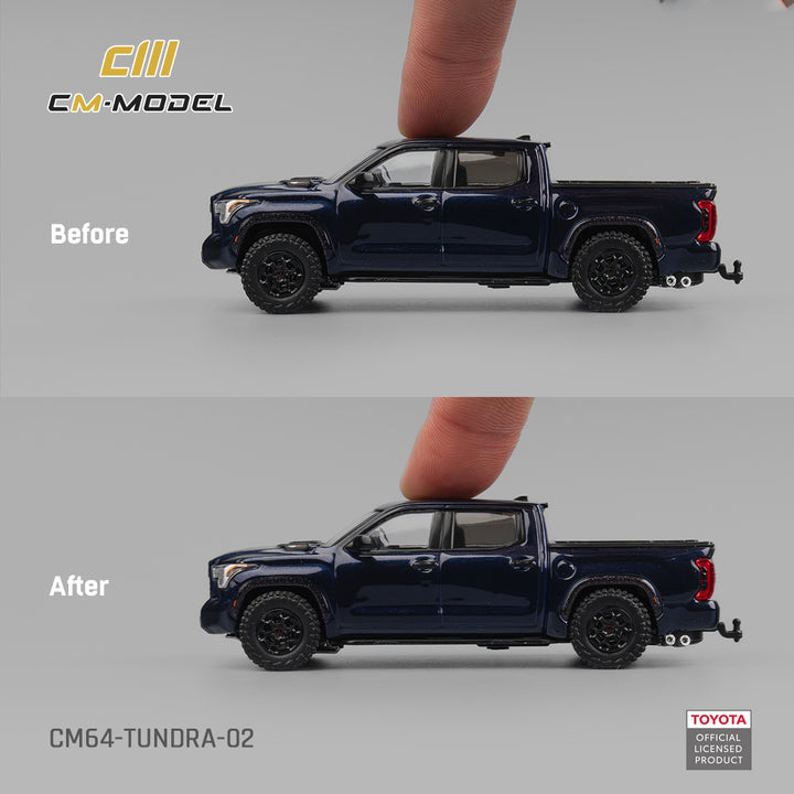 [Preorder] CM Model 1:64 Toyota Tundra Metallic Blue CM64-Tundra-02