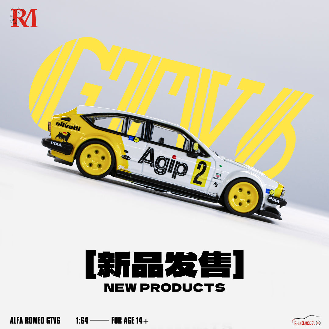 [Preorder] Rhino Model 1:64 Alfa Romeo GTV6 Wide-Body Modified