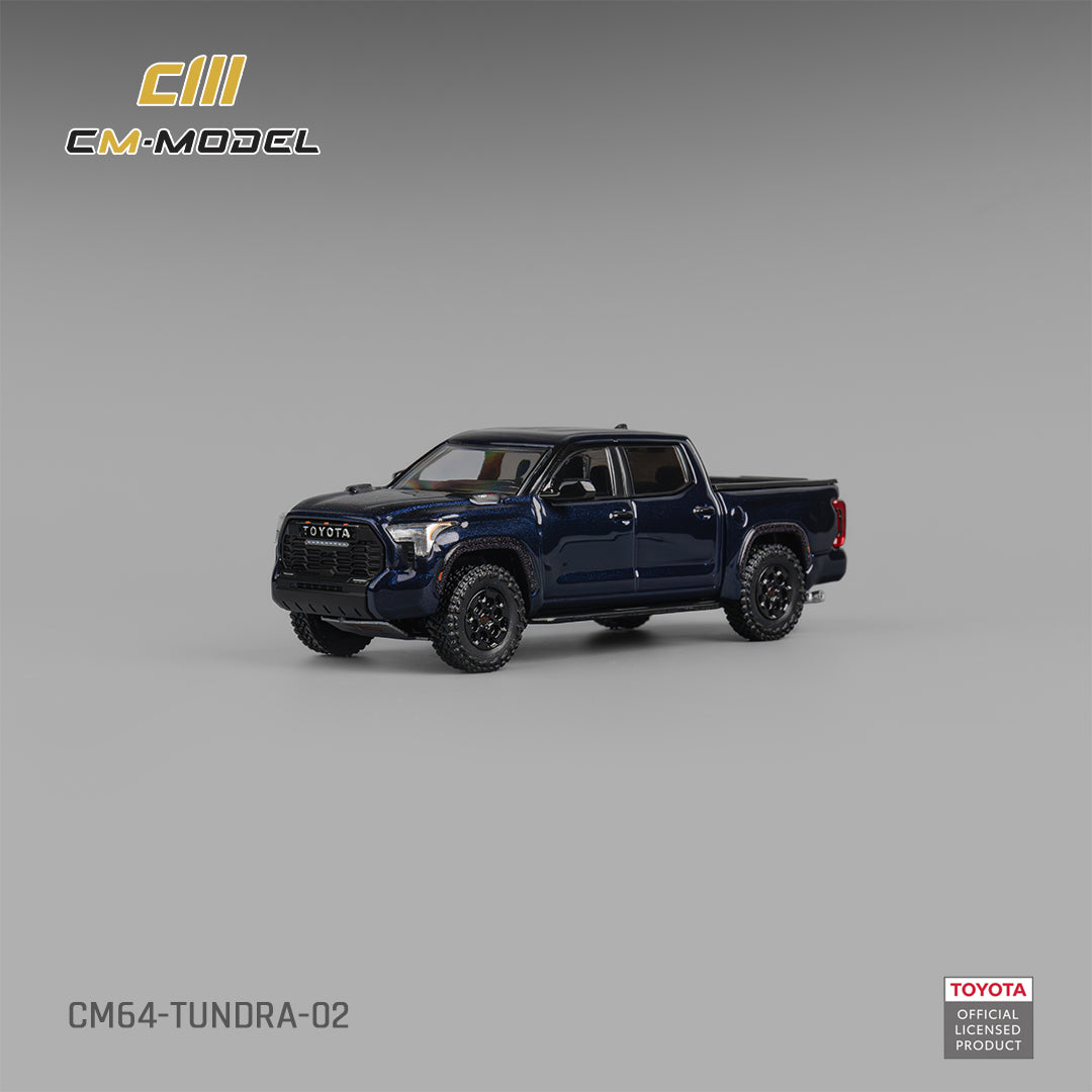 [Preorder] CM Model 1:64 Toyota Tundra Metallic Blue CM64-Tundra-02