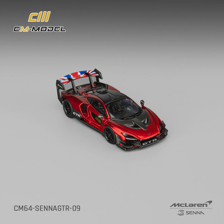 [Preorder] CM Model 1:64 McLaren SennaGTR Metallic Red CM64-SennaGTR-09