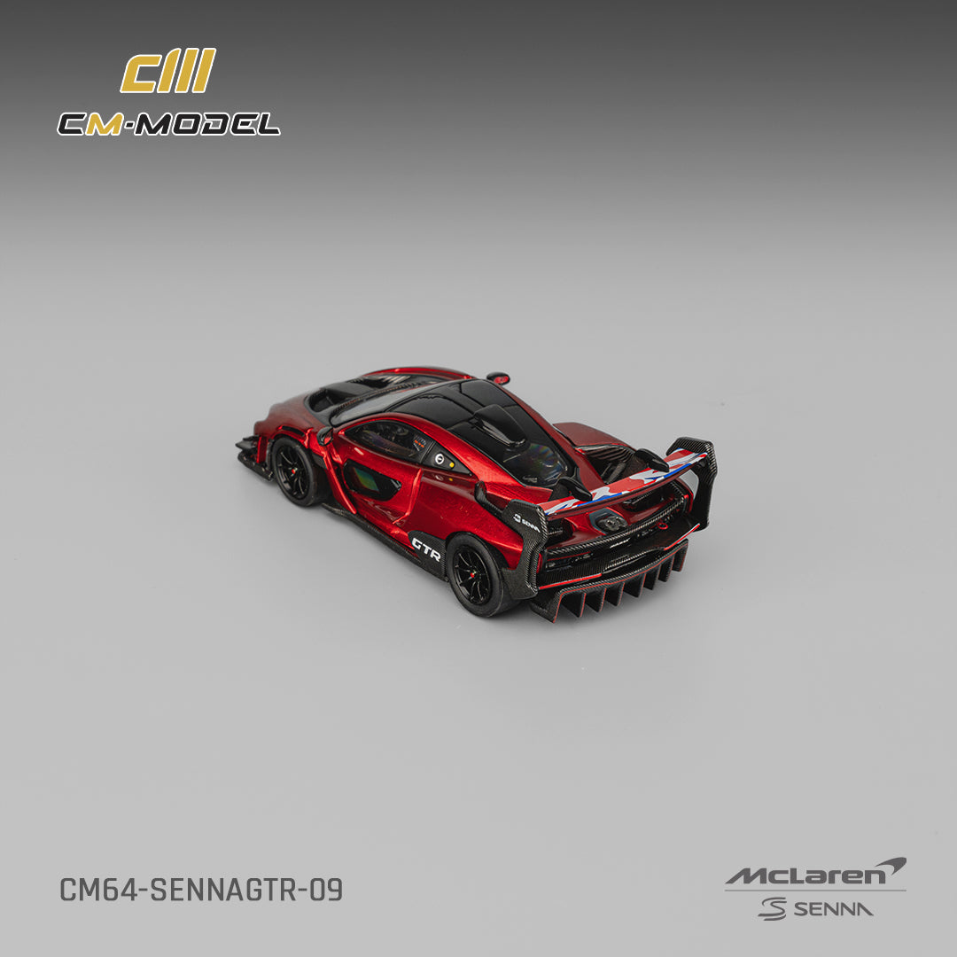 [Preorder] CM Model 1:64 McLaren SennaGTR Metallic Red CM64-SennaGTR-09